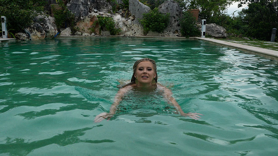 1975 Casey Norhman: The Braided Maid Parades And Wades